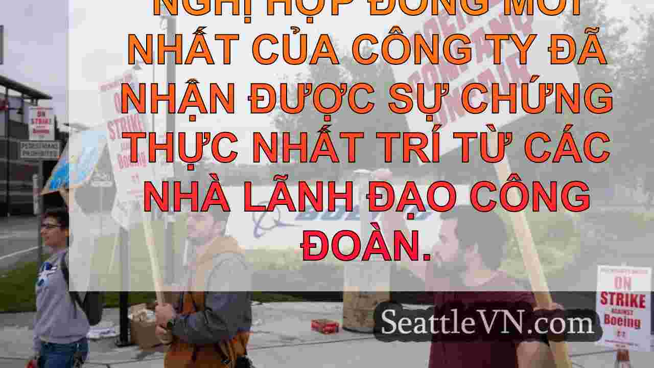 Machinists đúc phiếu bầu vào thứ Hai về