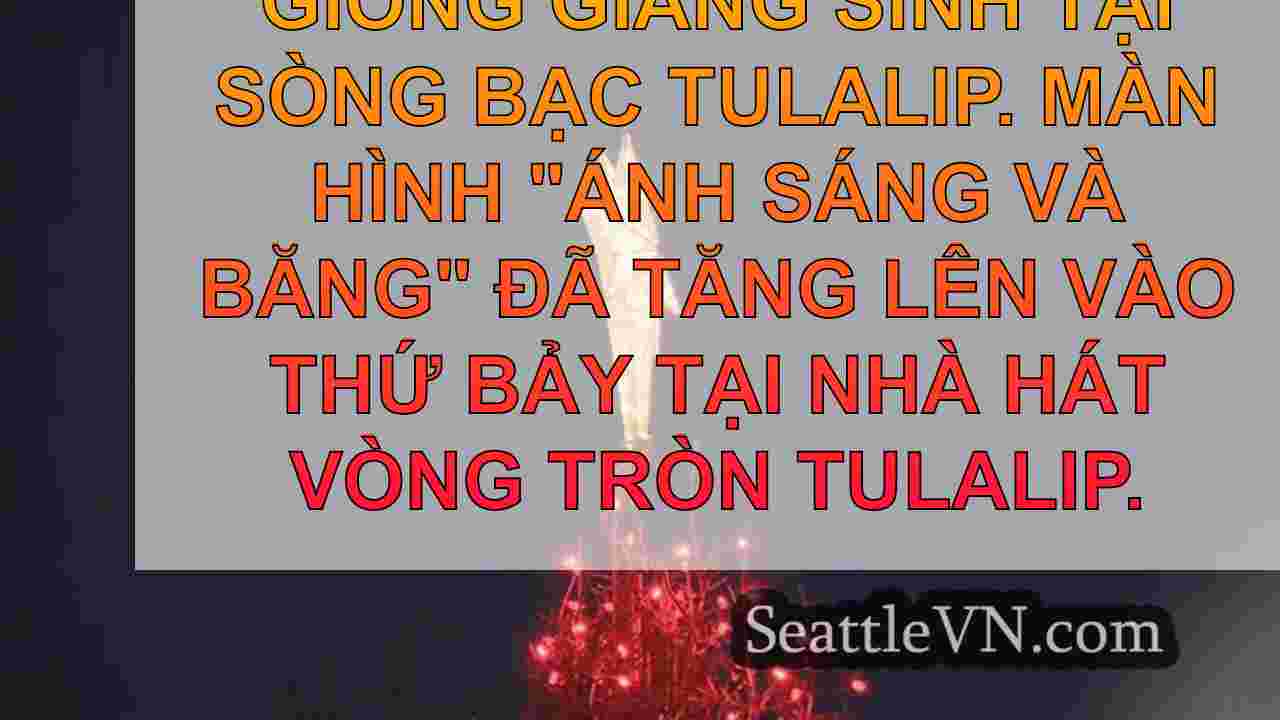 'Lights and Ice' biến nhà hát nhà hát