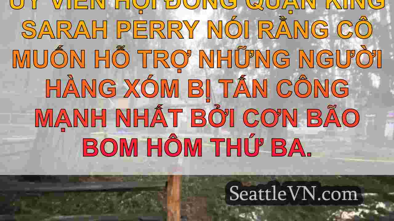 Ủy viên hội đồng quận King làm việc để