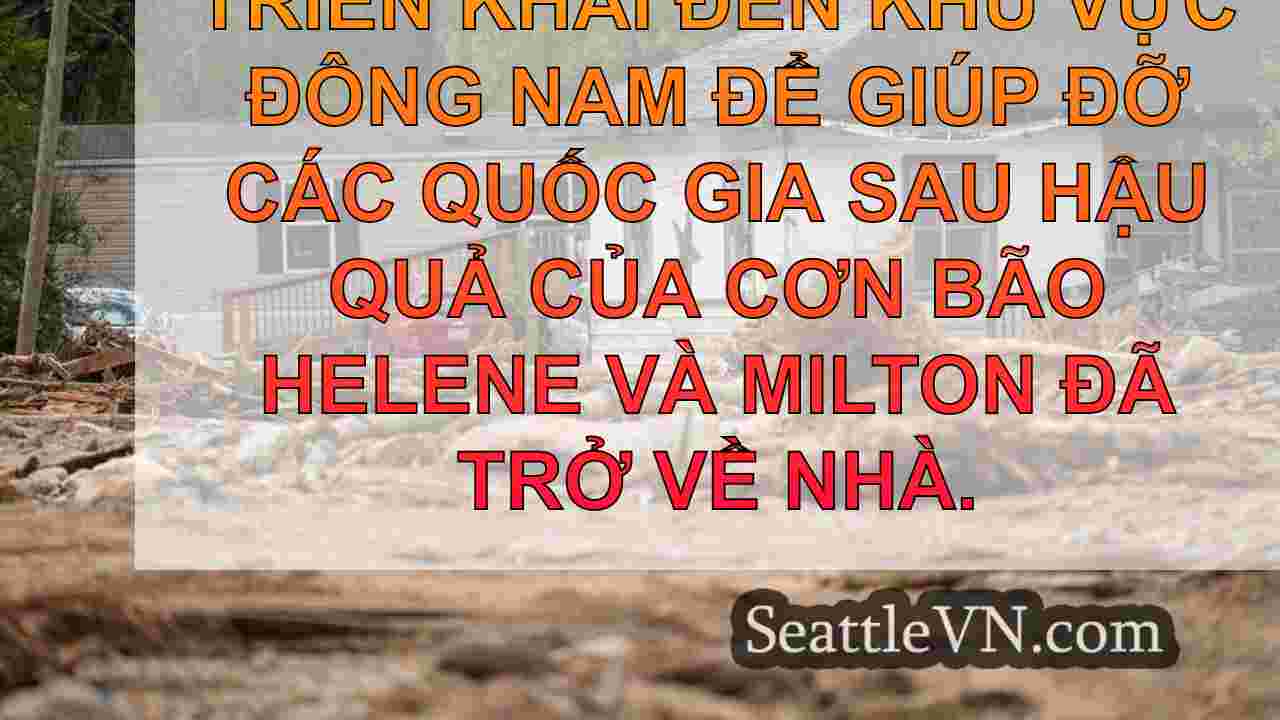 Lính cứu hỏa của Redmond trở về nhà sau