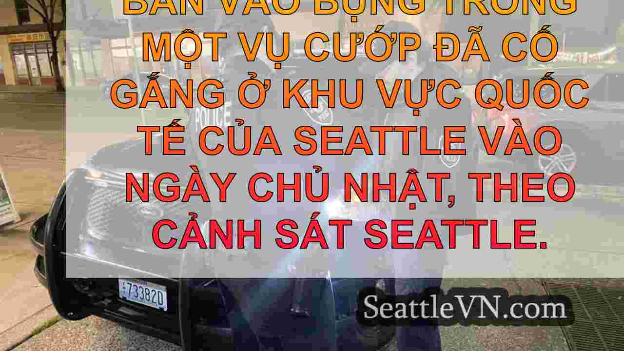Người phụ nữ bị bắn trong vụ cướp khu