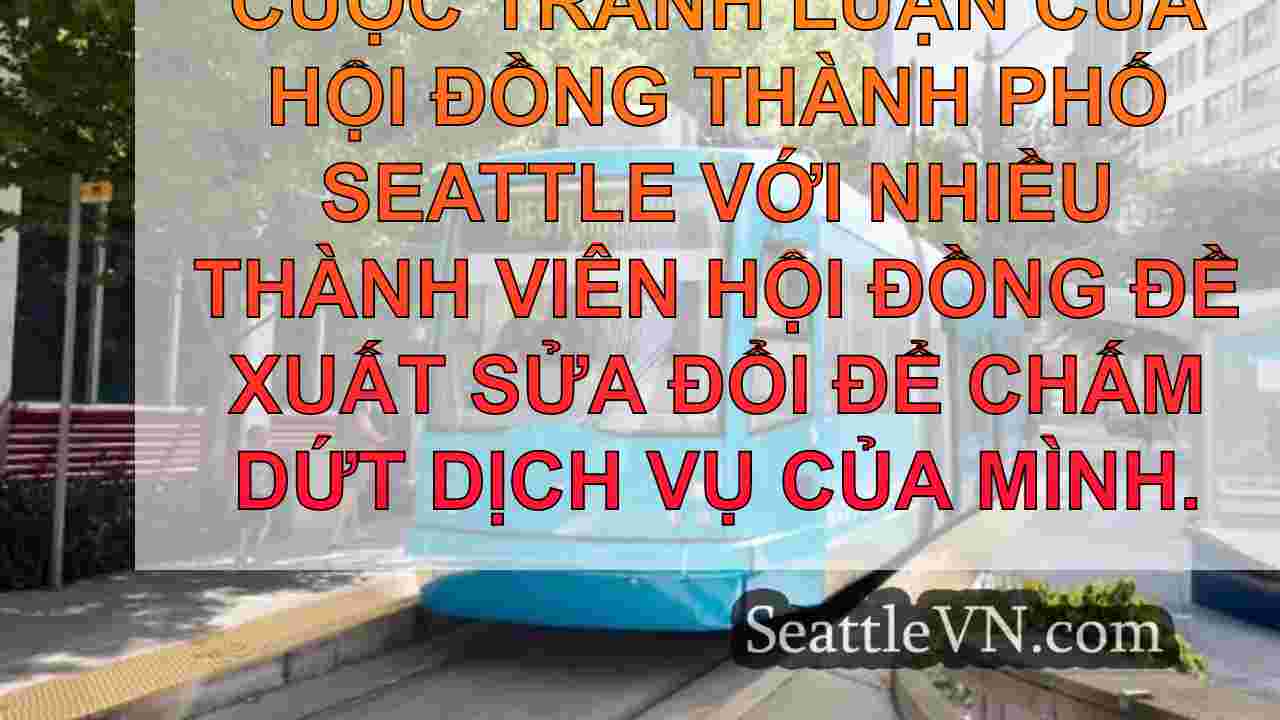 Seattle Streetcar phải đối mặt với