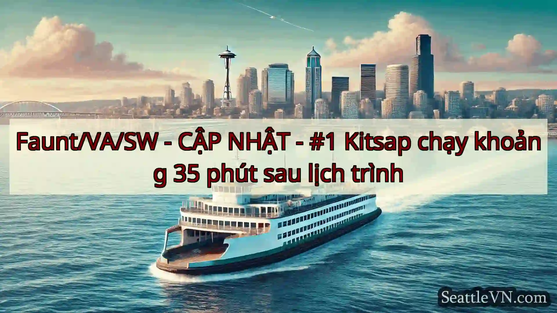tin tức phà seattle Faunt/VA/SW - CẬP NHẬT - #1 Kitsap