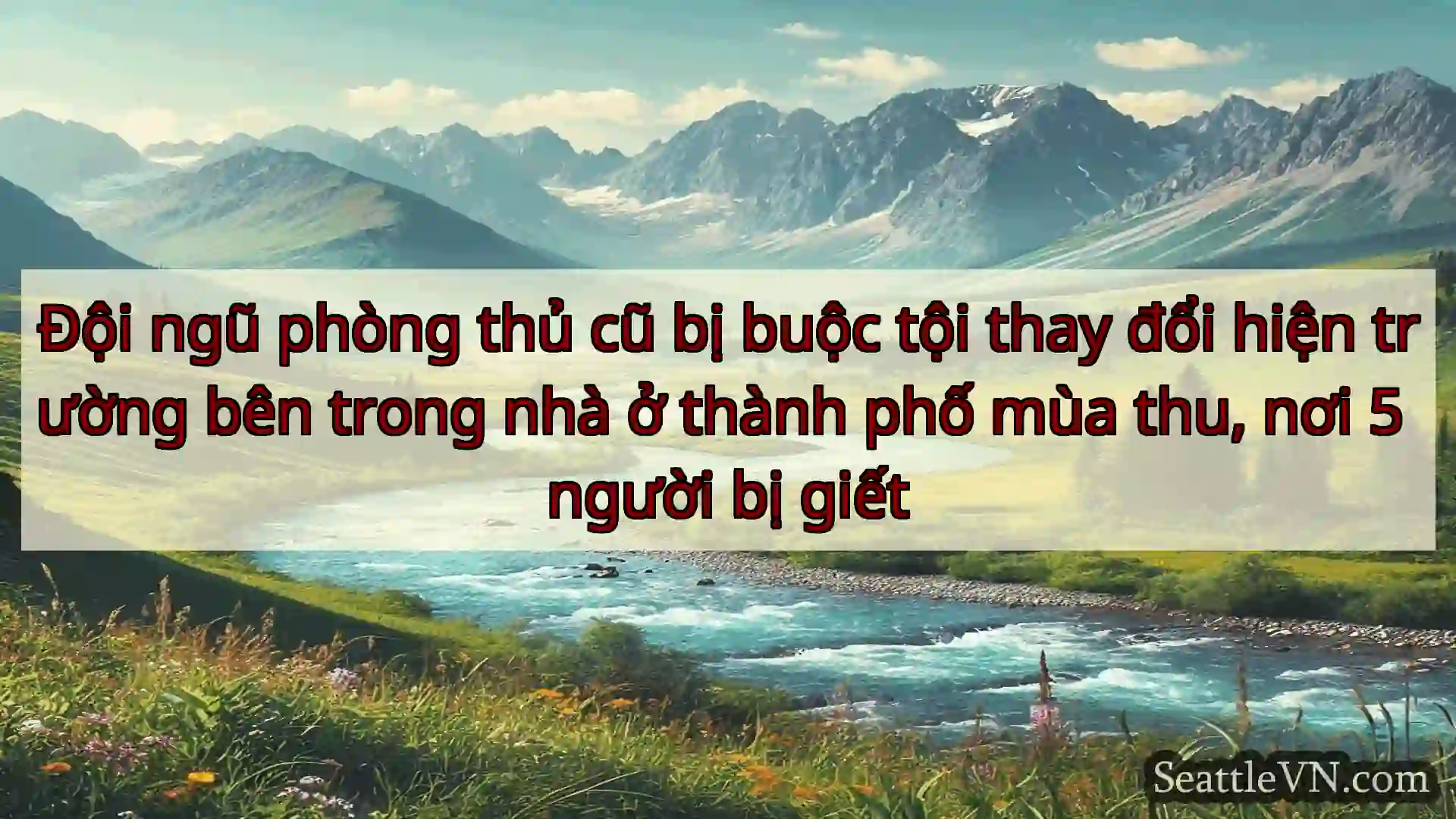 tin tức seattle Đội ngũ phòng thủ cũ bị buộc tội