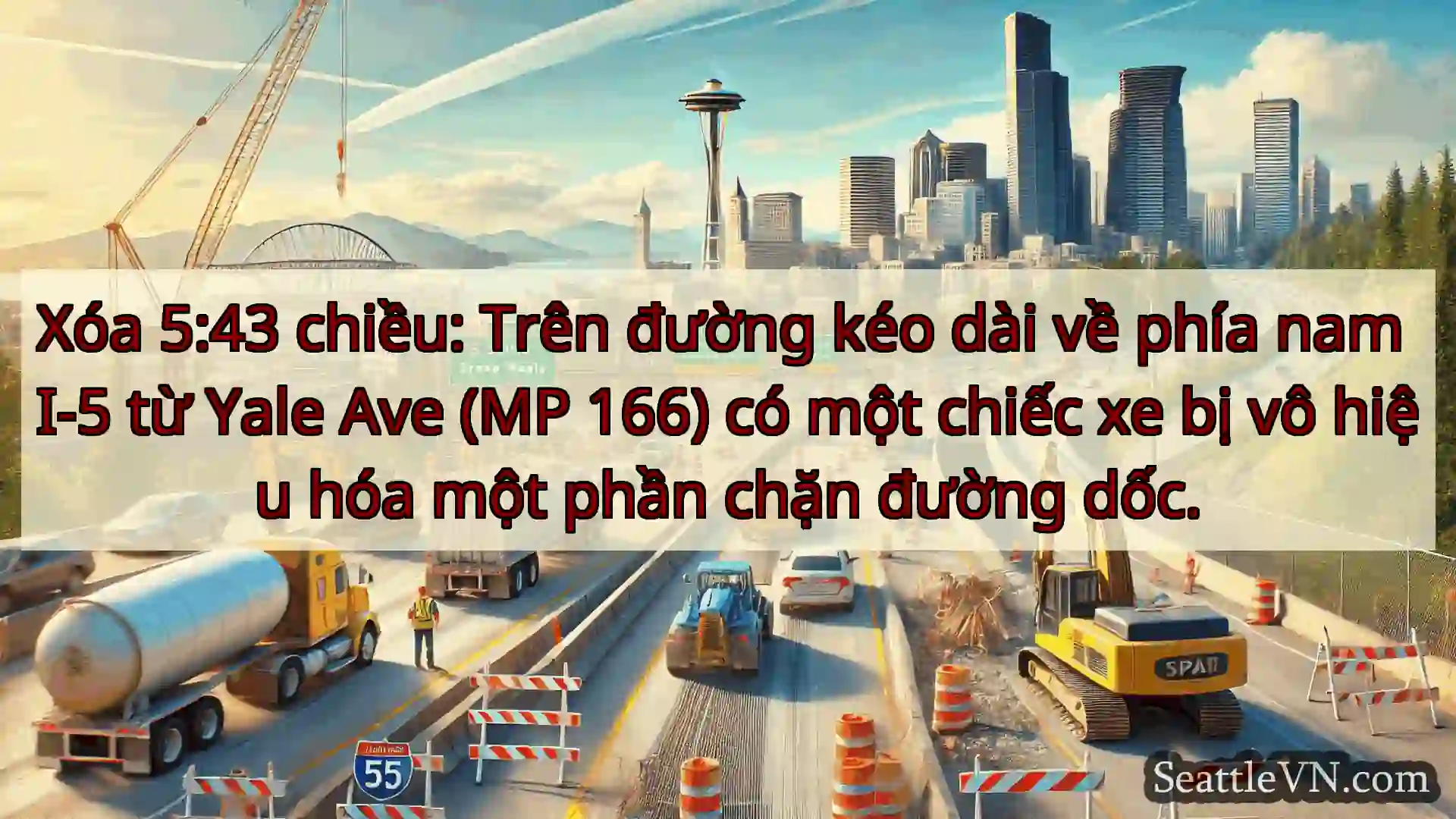 Tin tức Vận tải Seattle Xóa 5:43 chiều: Trên đường kéo dài