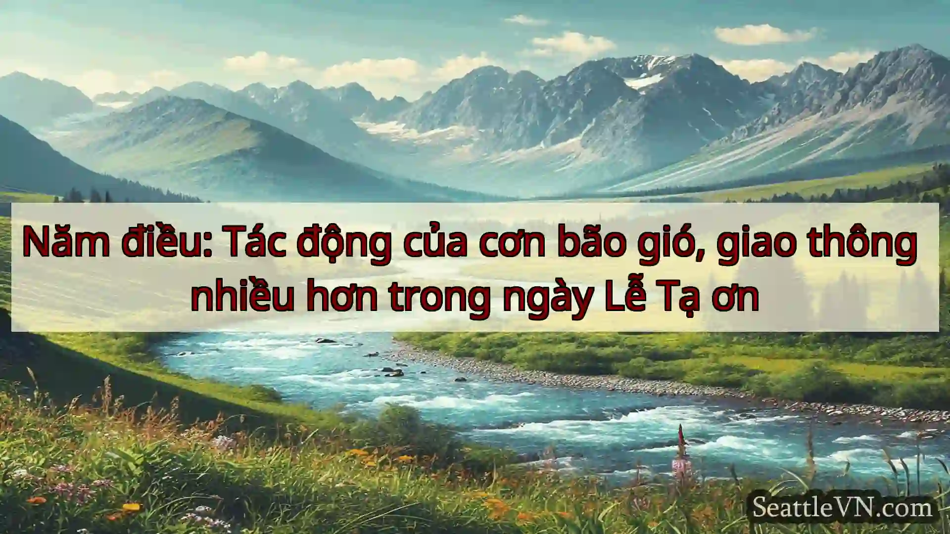 tin tức seattle Năm điều: Tác động của cơn bão