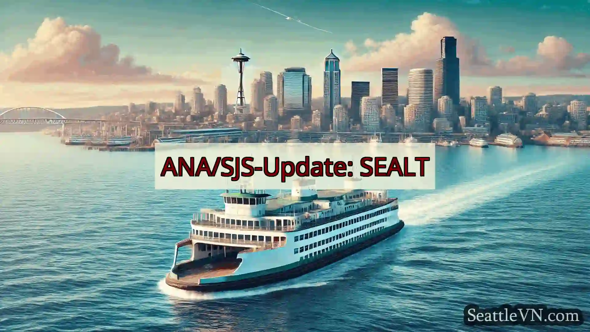 tin tức phà seattle ANA/SJS-Update: SEALT