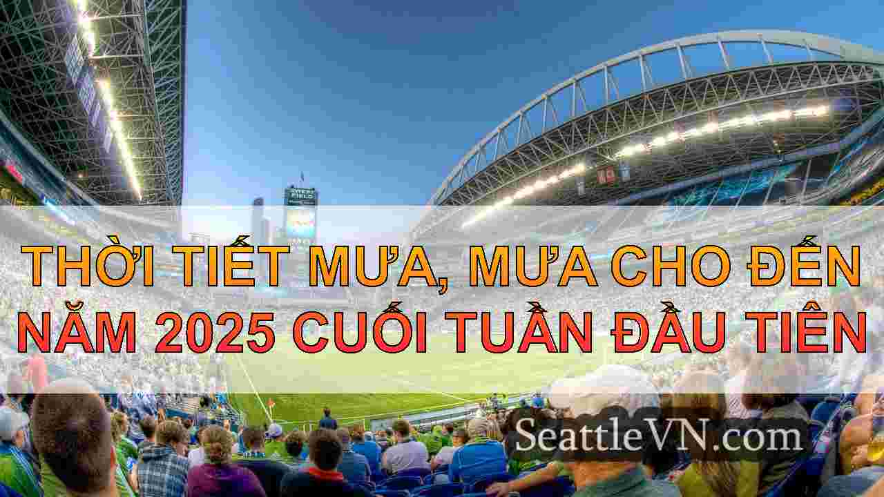 Thời tiết mưa, xám ở Seattle vào cuối