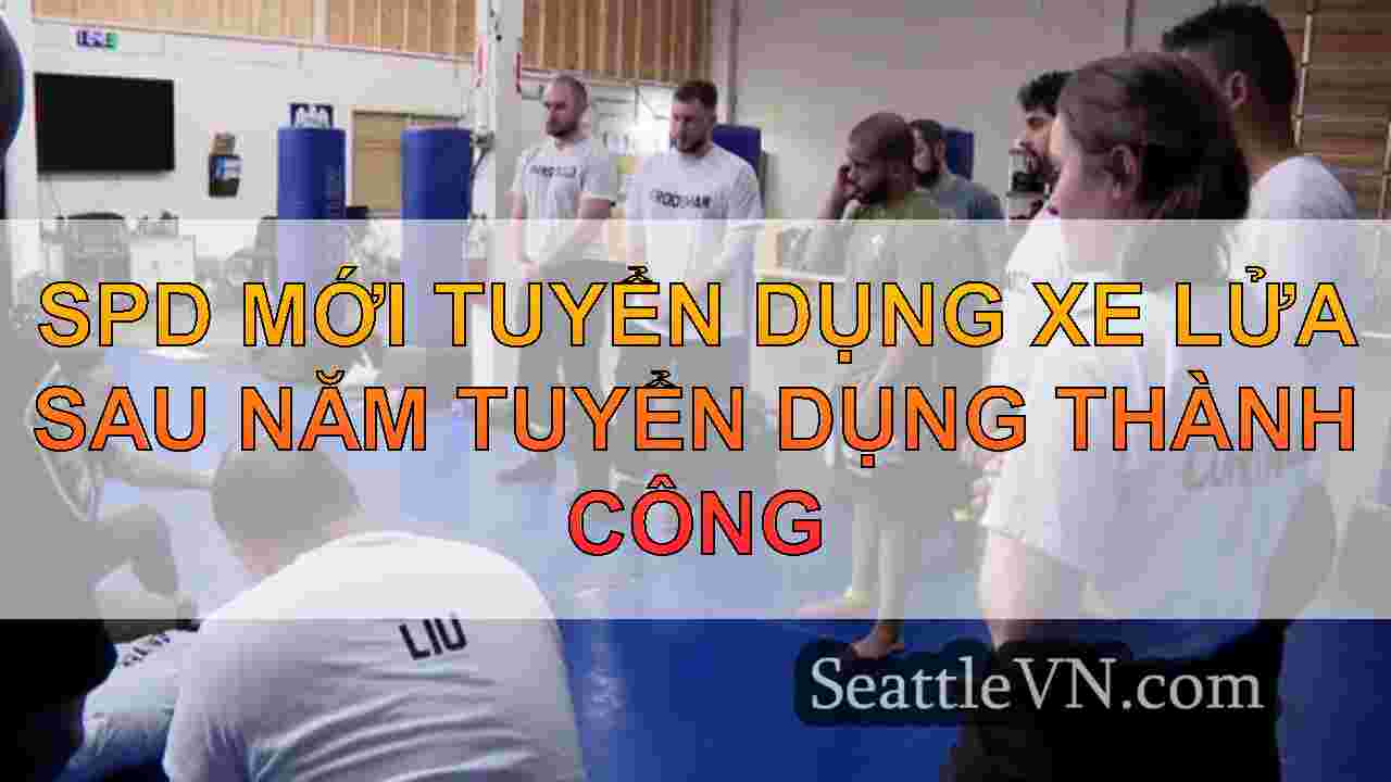 Sở cảnh sát Seattle thấy tăng tuyển