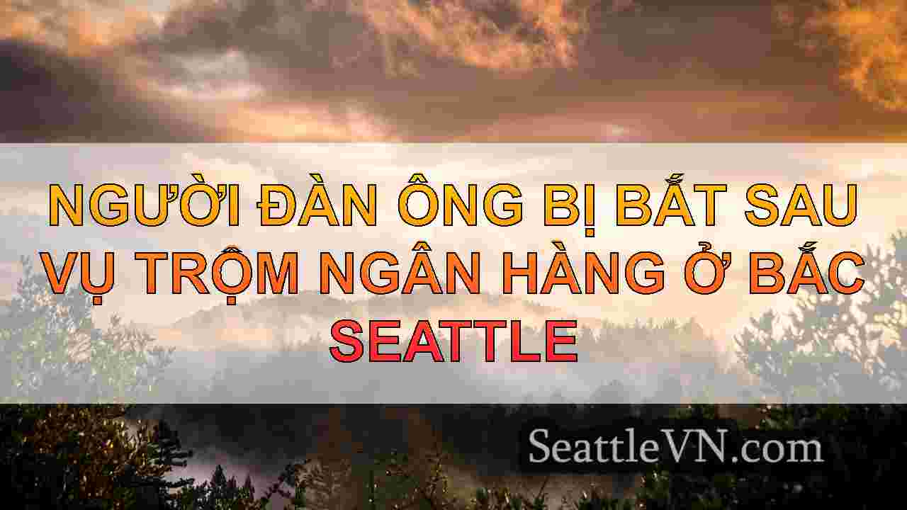Người đàn ông bị bắt sau vụ trộm ngân