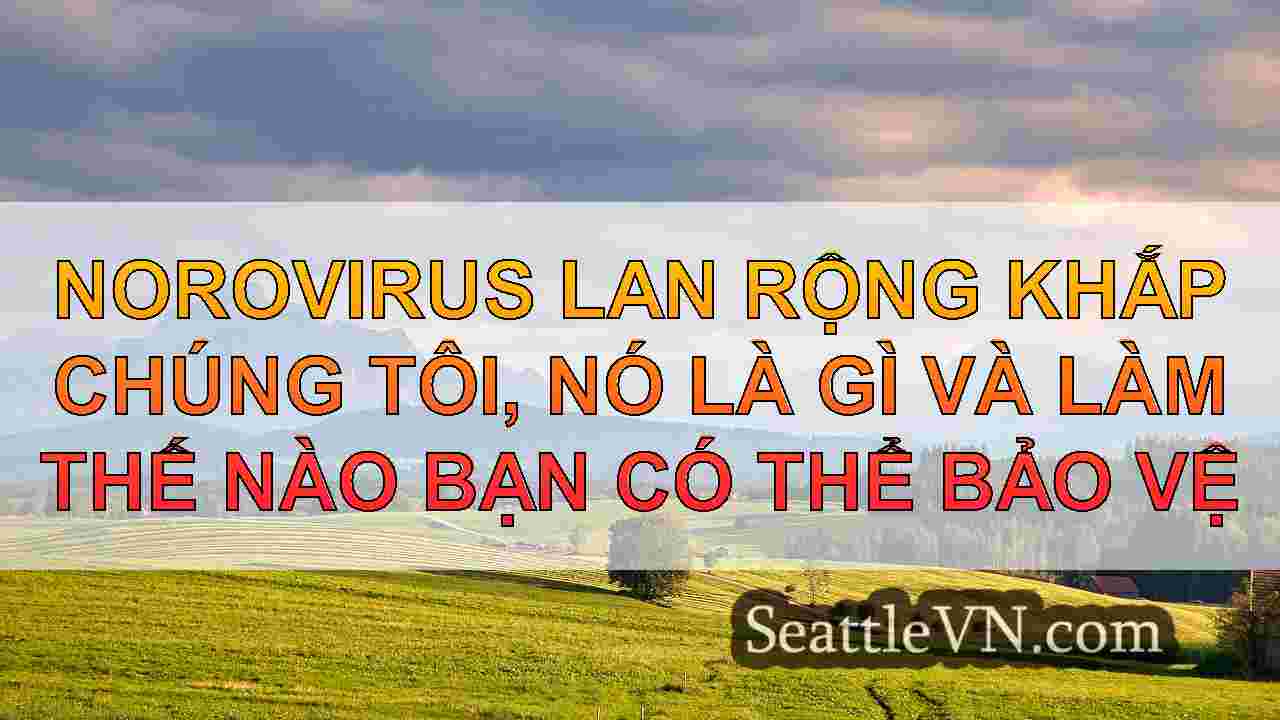 Norovirus lan rộng khắp chúng ta, nó là