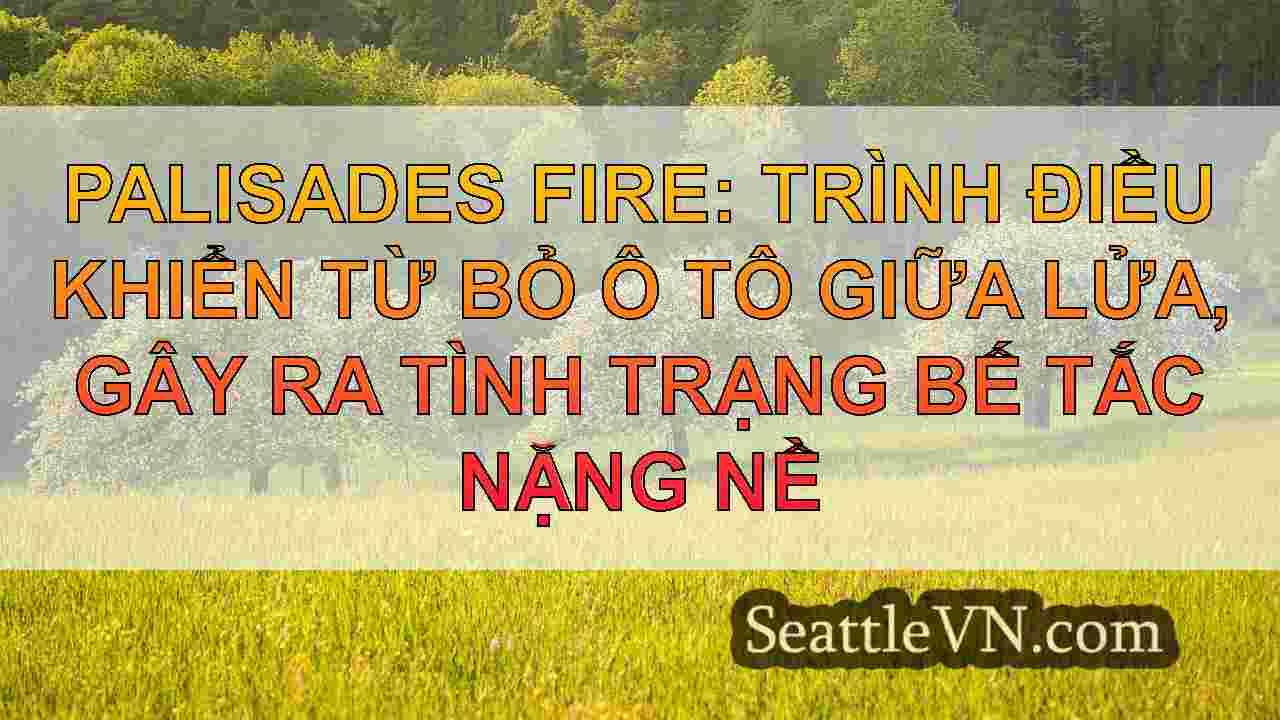 tin tức seattle SeattleVN