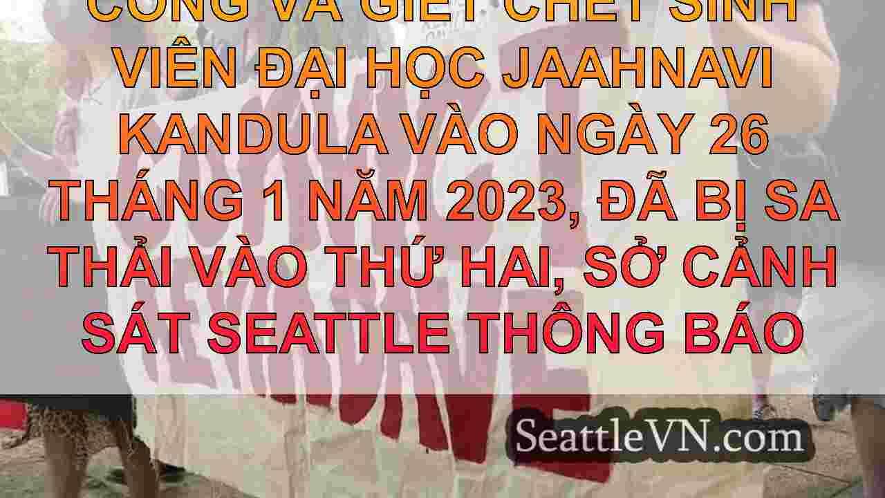 tin tức seattle SeattleVN