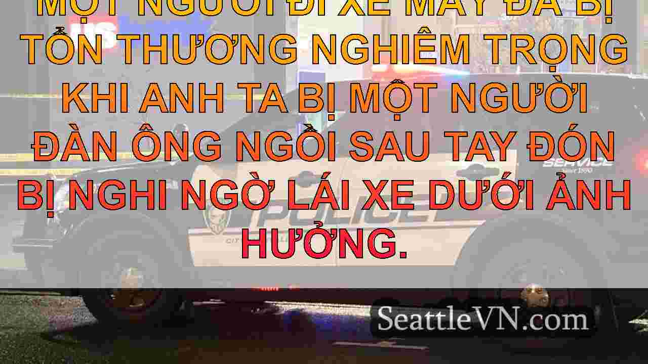 Tài xế đón bị nghi ngờ DUI đánh vào xe