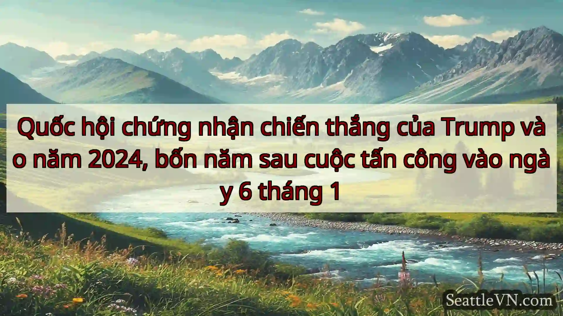 tin tức seattle Quốc hội chứng nhận chiến thắng
