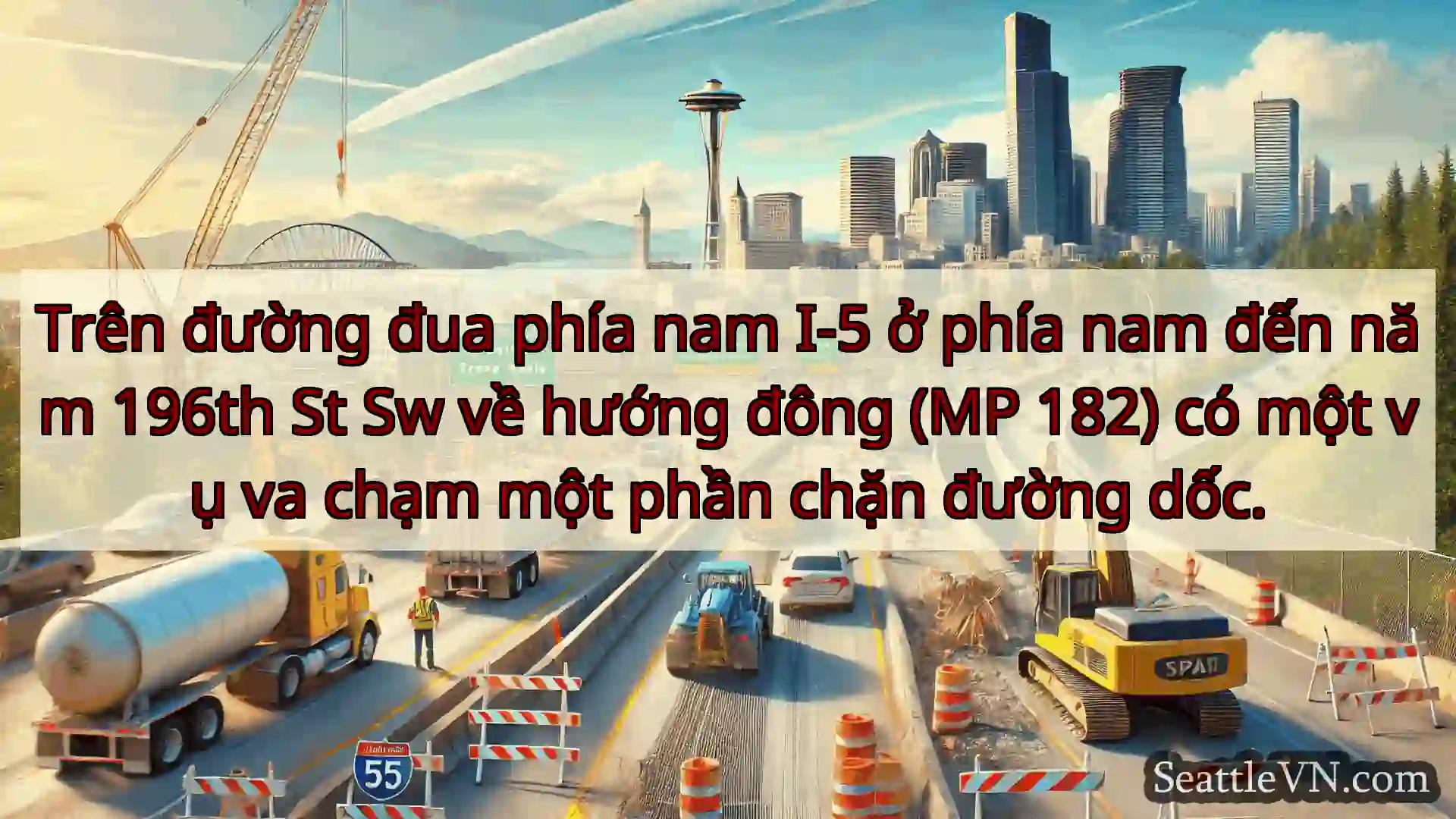 Tin tức Vận tải Seattle Trên đường đua phía nam I-5 ở phía