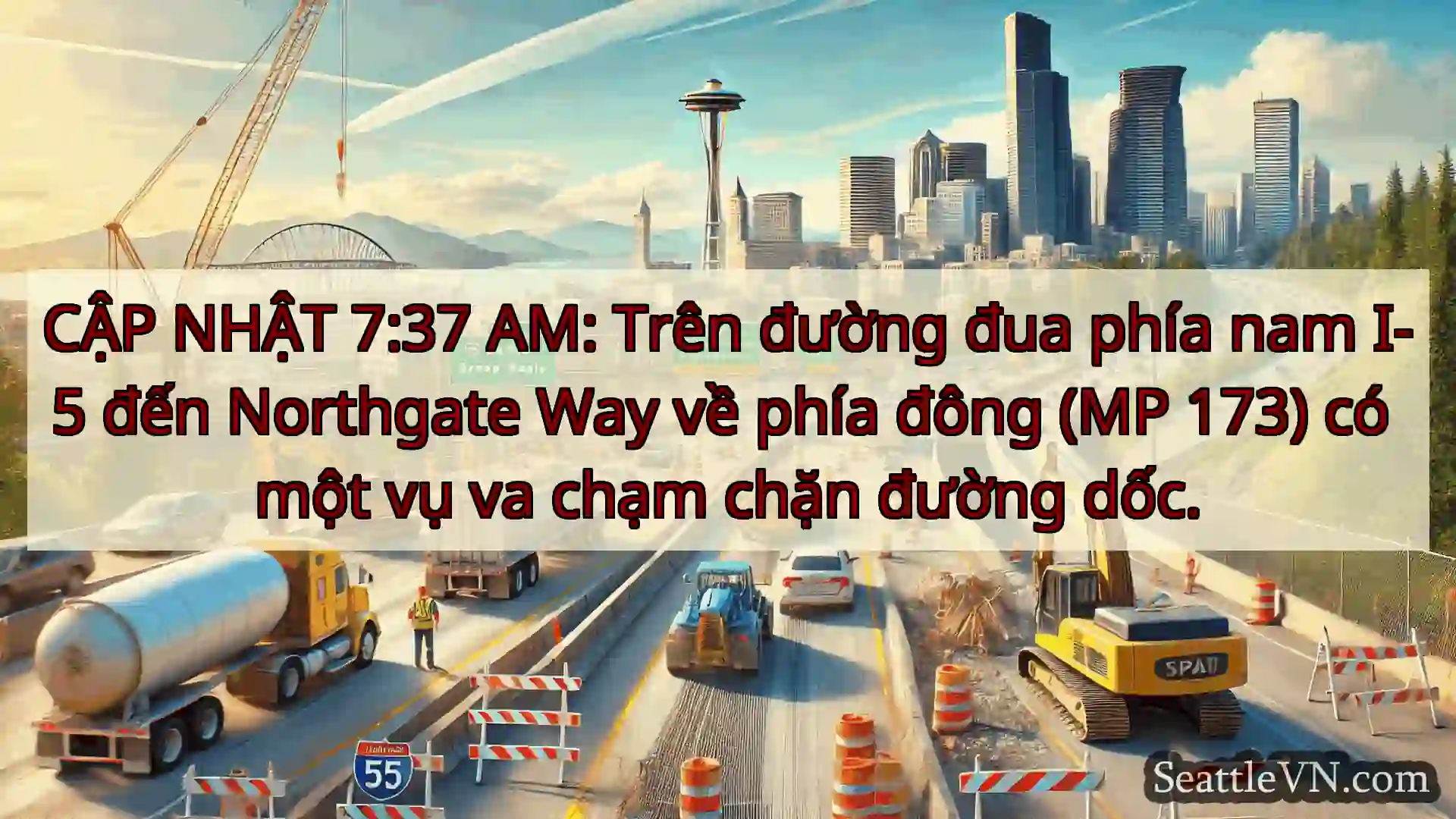 Tin tức Vận tải Seattle CẬP NHẬT 7:37 AM: Trên đường đua