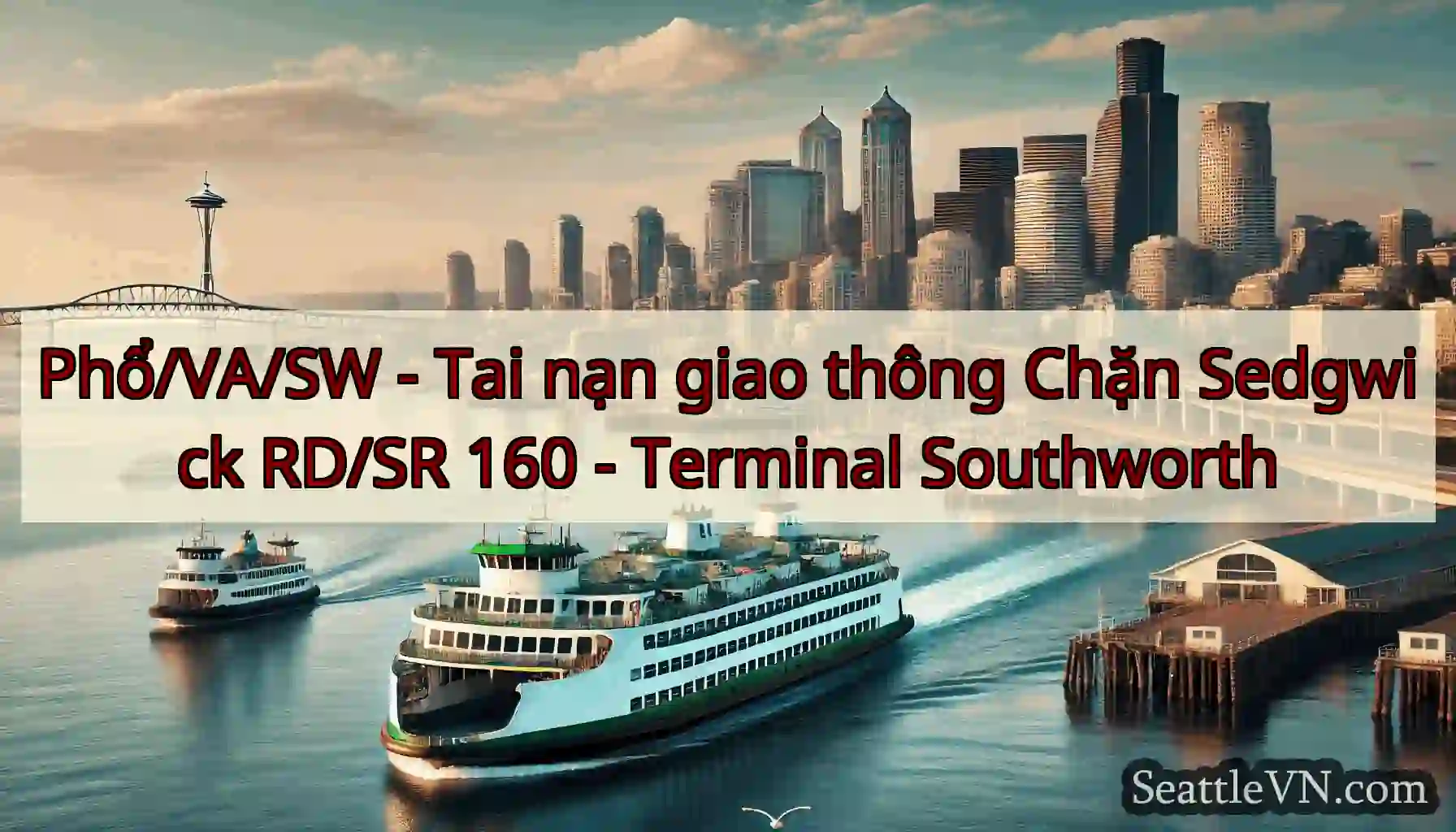 Phổ/VA/SW - Tai nạn giao thông Chặn Sedgwick