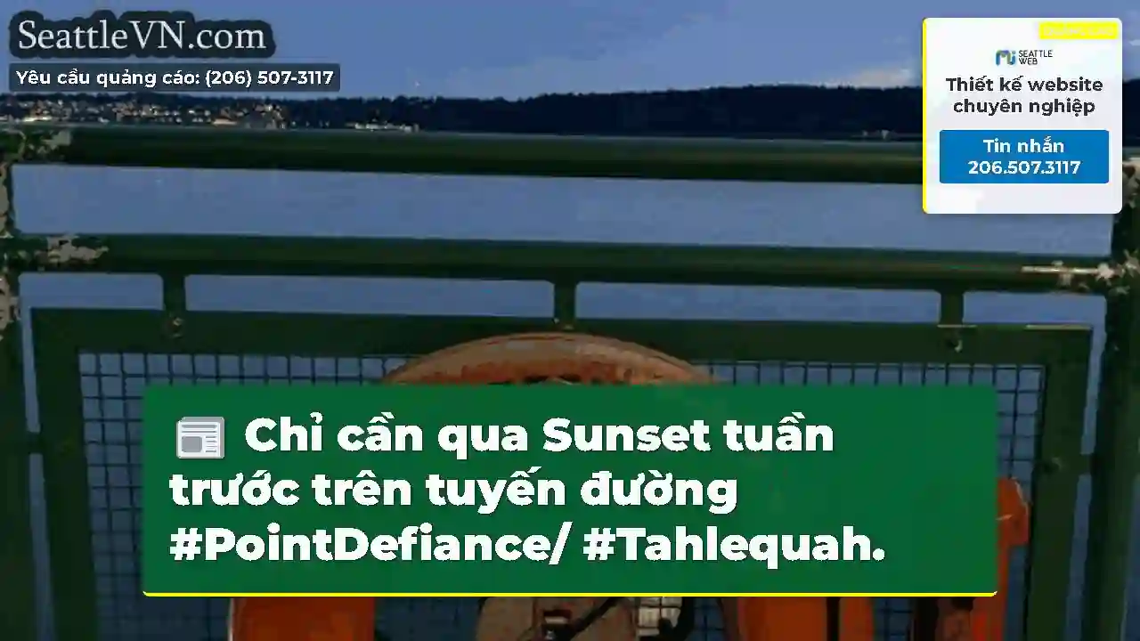 Chỉ cần qua Sunset tuần trước trên tuyến đường