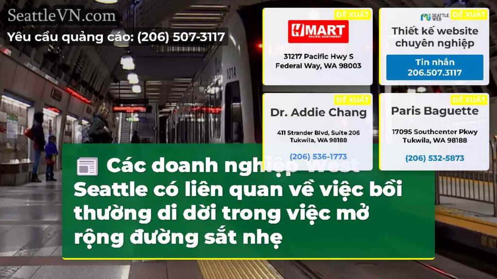 Các doanh nghiệp West Seattle có liên quan về