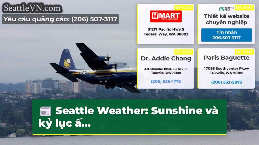 Seattle Weather: Sunshine và kỷ lục ấ...