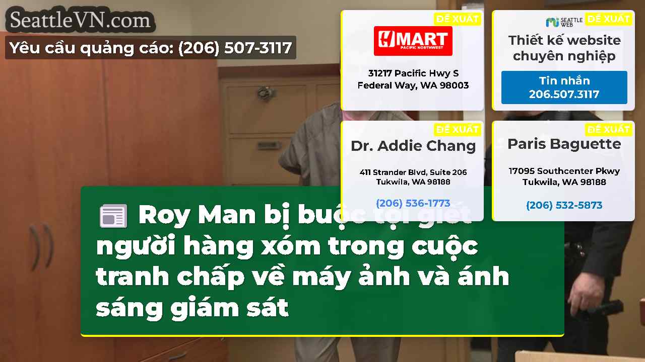 Roy Man bị buộc tội giết người hàng xóm trong