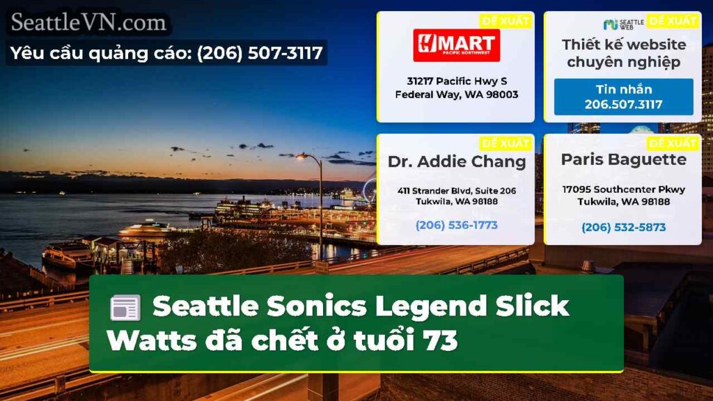 Seattle Sonics Legend Slick Watts đã chết ở tuổi