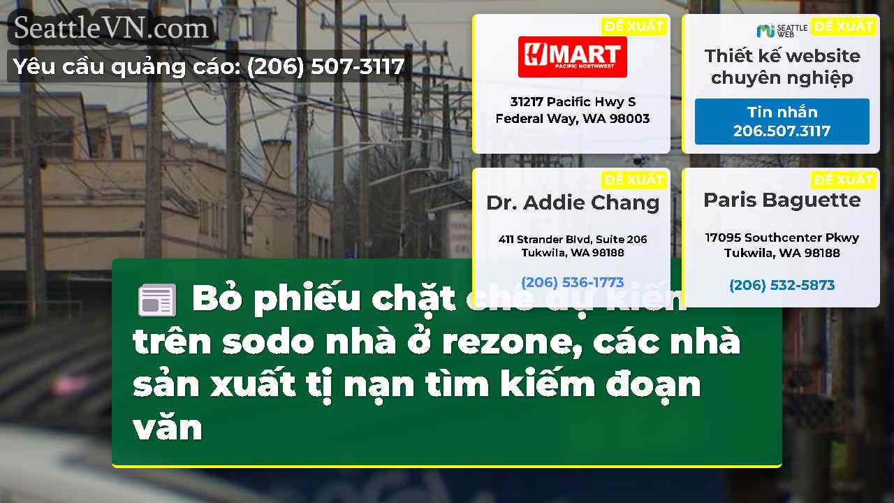 tin tức seattle SeattleVN