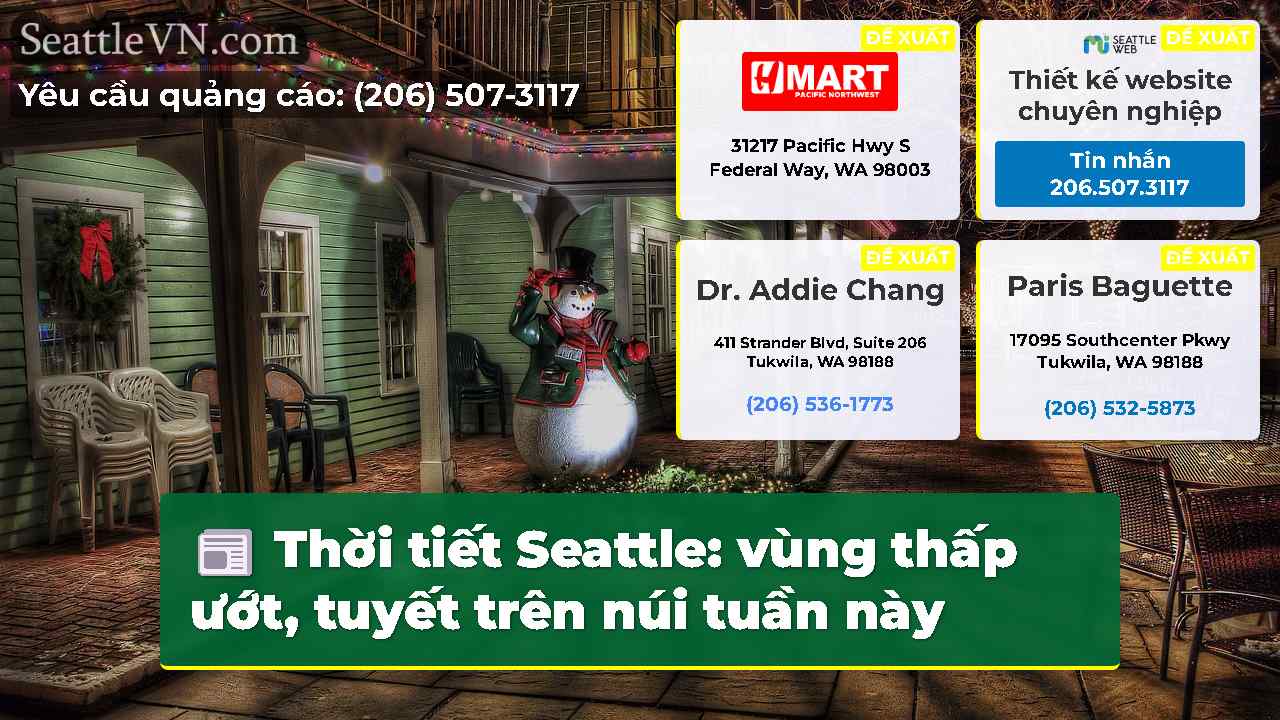tin tức seattle SeattleVN