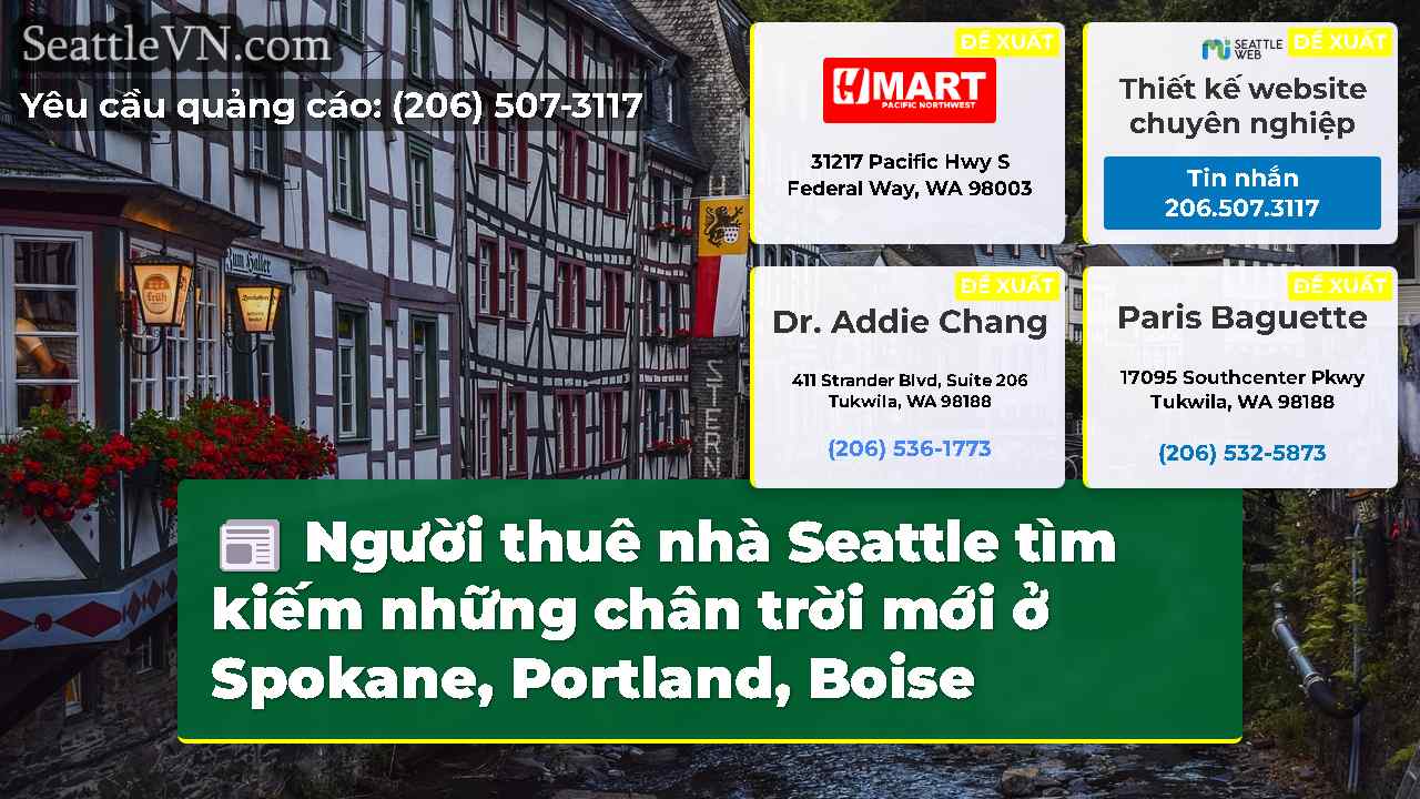 tin tức seattle SeattleVN