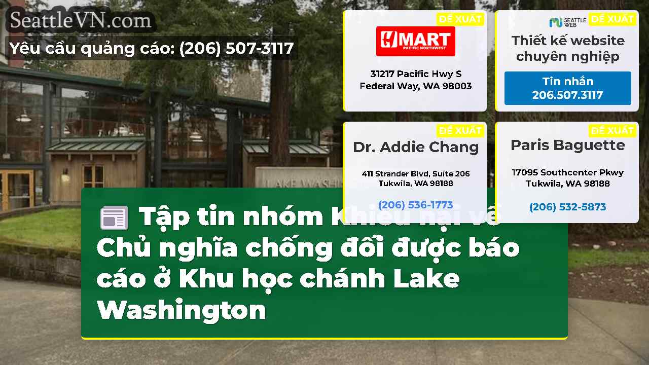 tin tức seattle SeattleVN