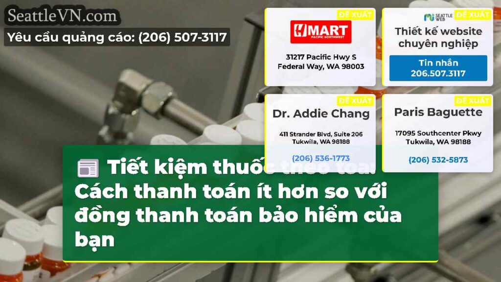 Tiết kiệm thuốc theo toa: Cách thanh toán ít hơn