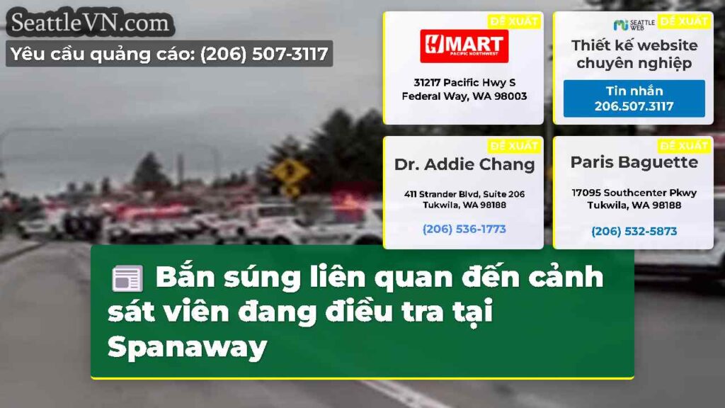 Bắn súng liên quan đến cảnh sát viên đang điều