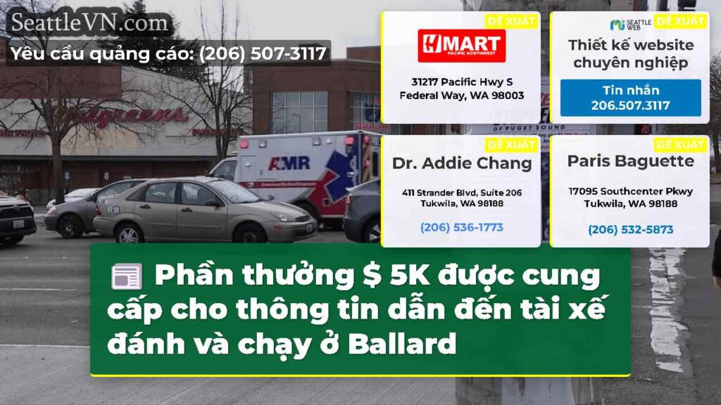 Phần thưởng $ 5K được cung cấp cho thông tin dẫn