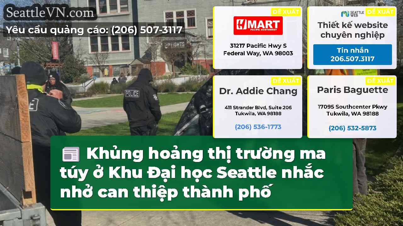 Khủng hoảng thị trường ma túy ở Khu Đại học