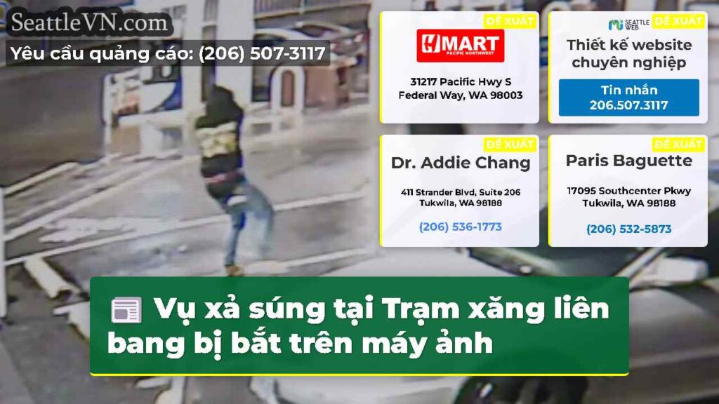 Vụ xả súng tại Trạm xăng liên bang bị bắt trên