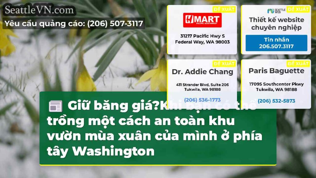 Giữ băng giá?Khi bạn có thể trồng một cách an