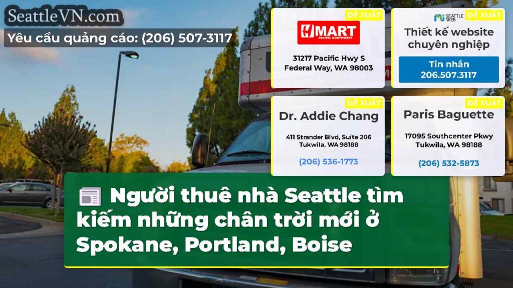 Người thuê nhà Seattle tìm kiếm những chân trời