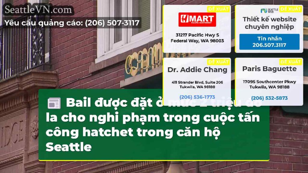 Bail được đặt ở mức 2 triệu đô la cho nghi phạm