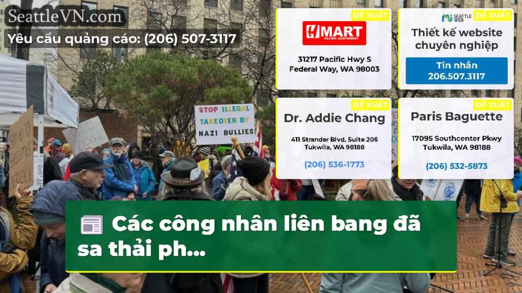 Các công nhân liên bang đã sa thải ph...