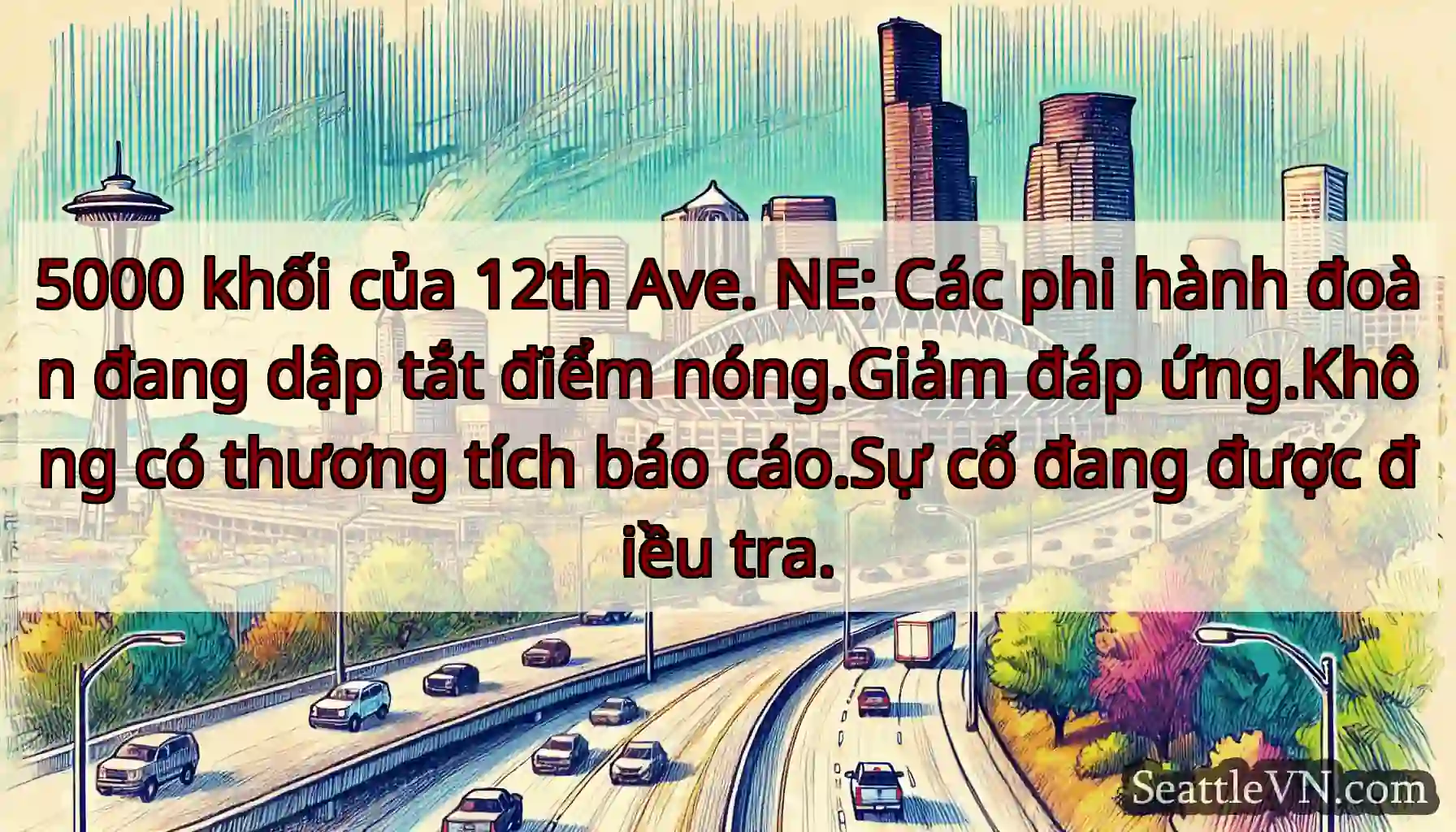 5000 khối của 12th Ave. NE: Các phi hành đoàn