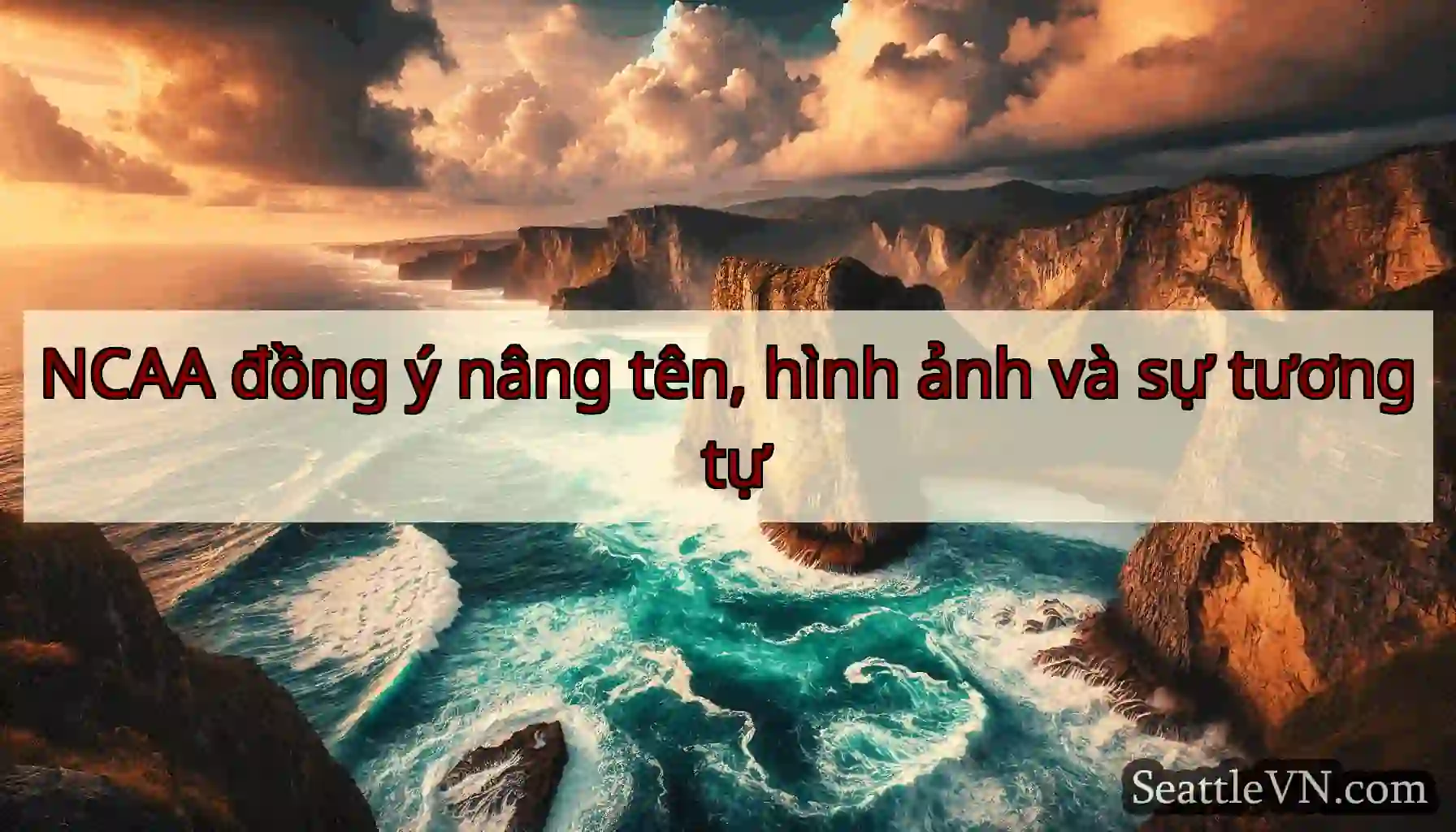 NCAA đồng ý nâng tên, hình ảnh và sự tương tự