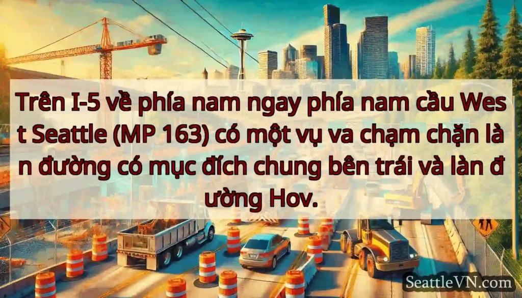 Trên I-5 về phía nam ngay phía nam cầu West