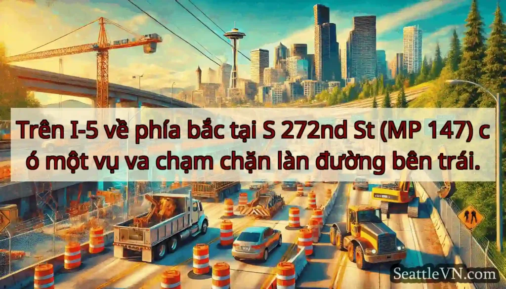 Trên I-5 về phía bắc tại S 272nd St (MP 147) có