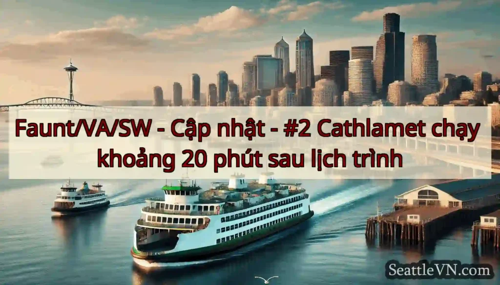 Faunt/VA/SW - Cập nhật - #2 Cathlamet chạy khoảng