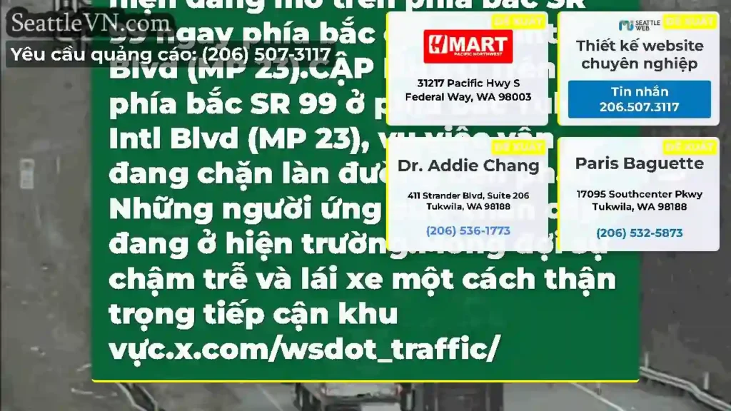 Rõ ràng: Tất cả các làn đường hiện đang mở trên