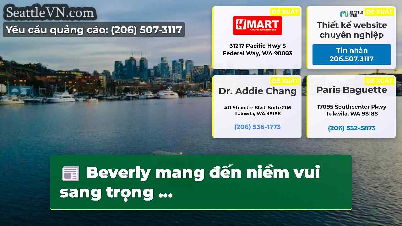 tin tức seattle SeattleVN