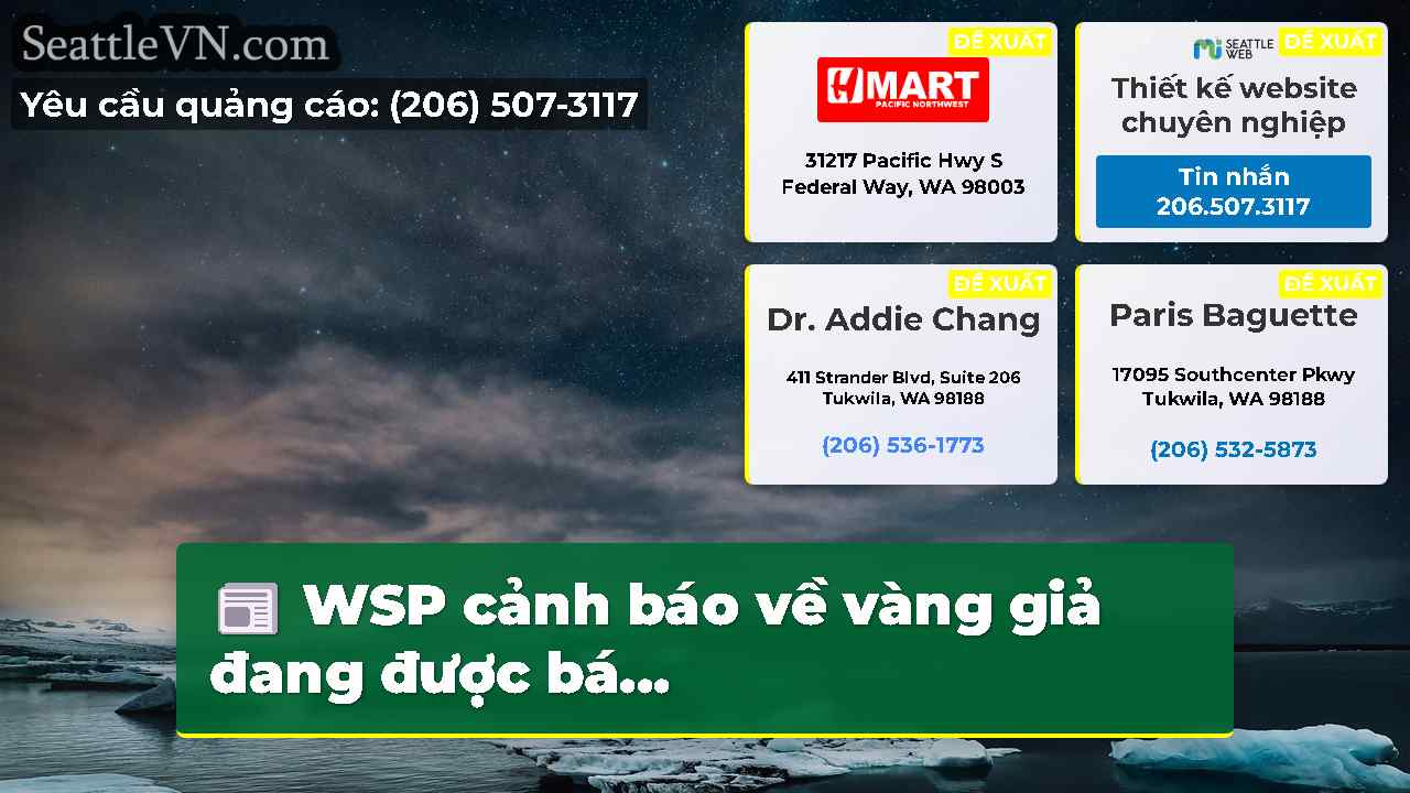 tin tức seattle SeattleVN