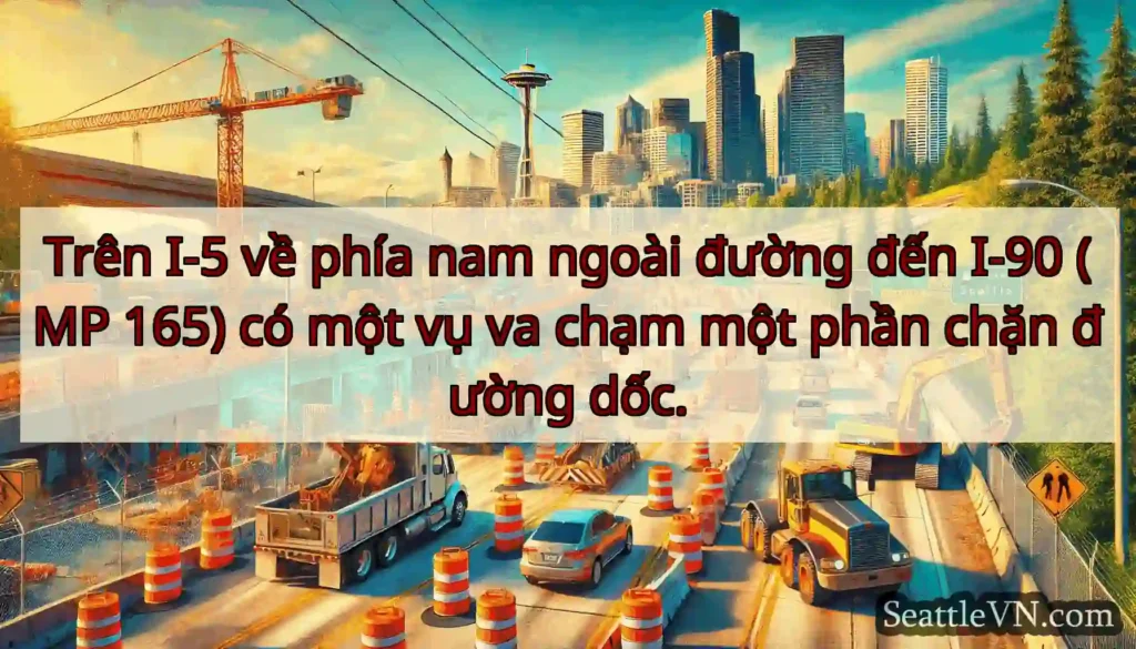 Trên I-5 về phía nam ngoài đường đến I-90 (MP