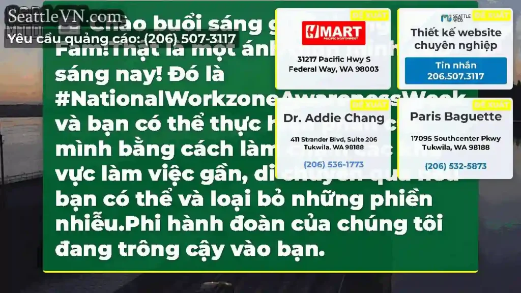 Chào buổi sáng giao thông Fam!Thật là một ánh